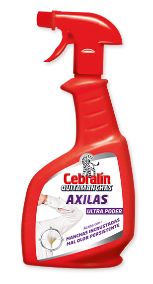 Cebralín Quitamanchas Axilas para cercos amarillos | Cebralin